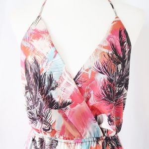 Tropical print jumpsuit